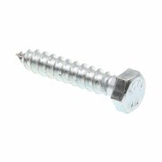 PRIME-LINE Hex Lag Screws, 3/8 in. X 2 in., A307 Grade A Zinc Plated Steel, 50PK 9056163